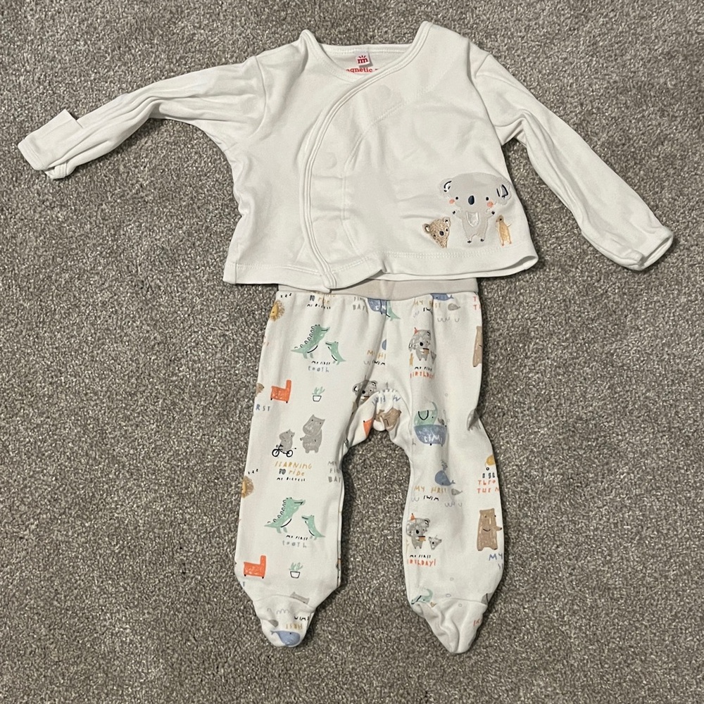 Magnetic Me Organic Cotton Baby Outfit
